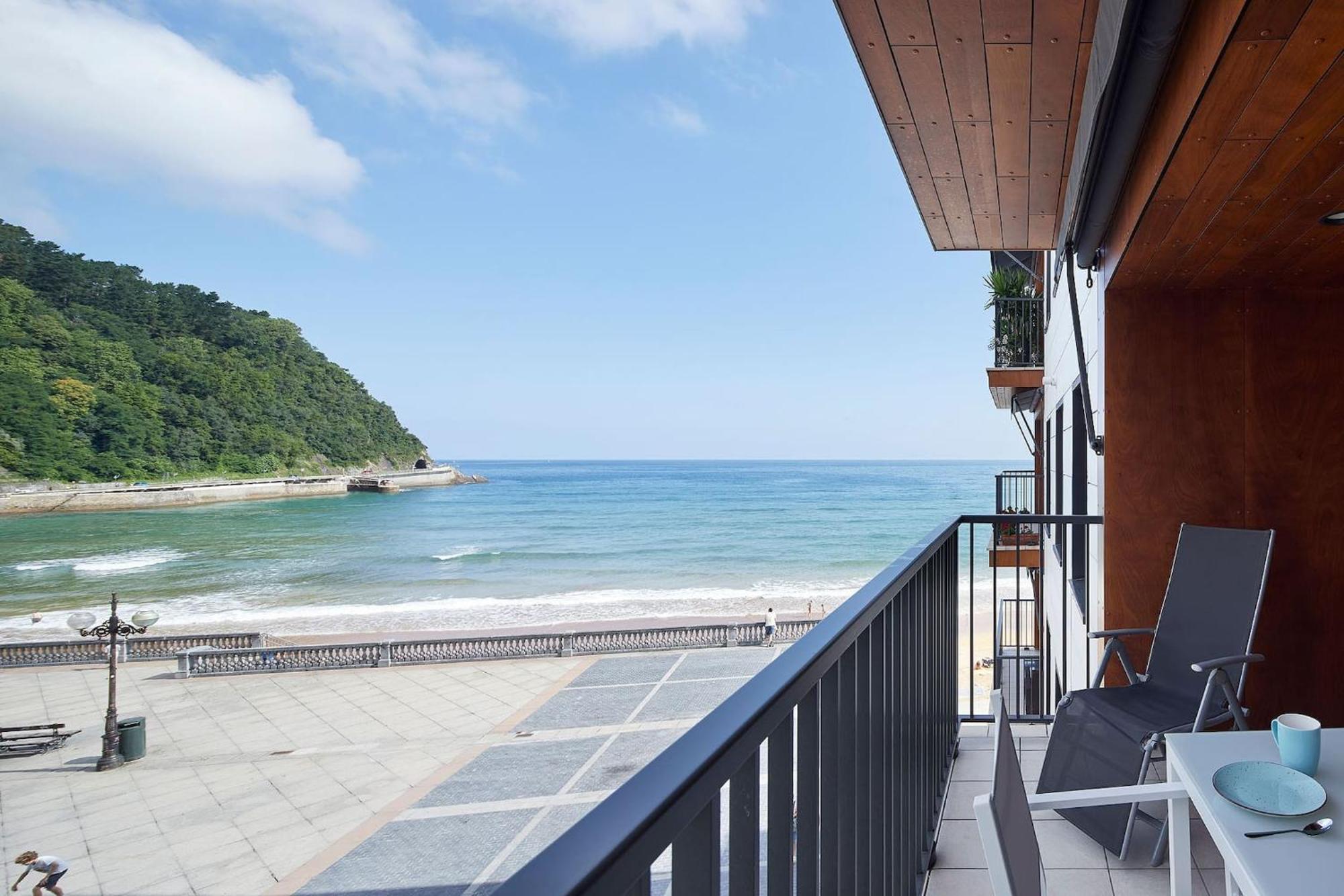Earra - Narros Beach - Vistas Al Mar, 1 Min Centro Zarautz Eksteriør billede