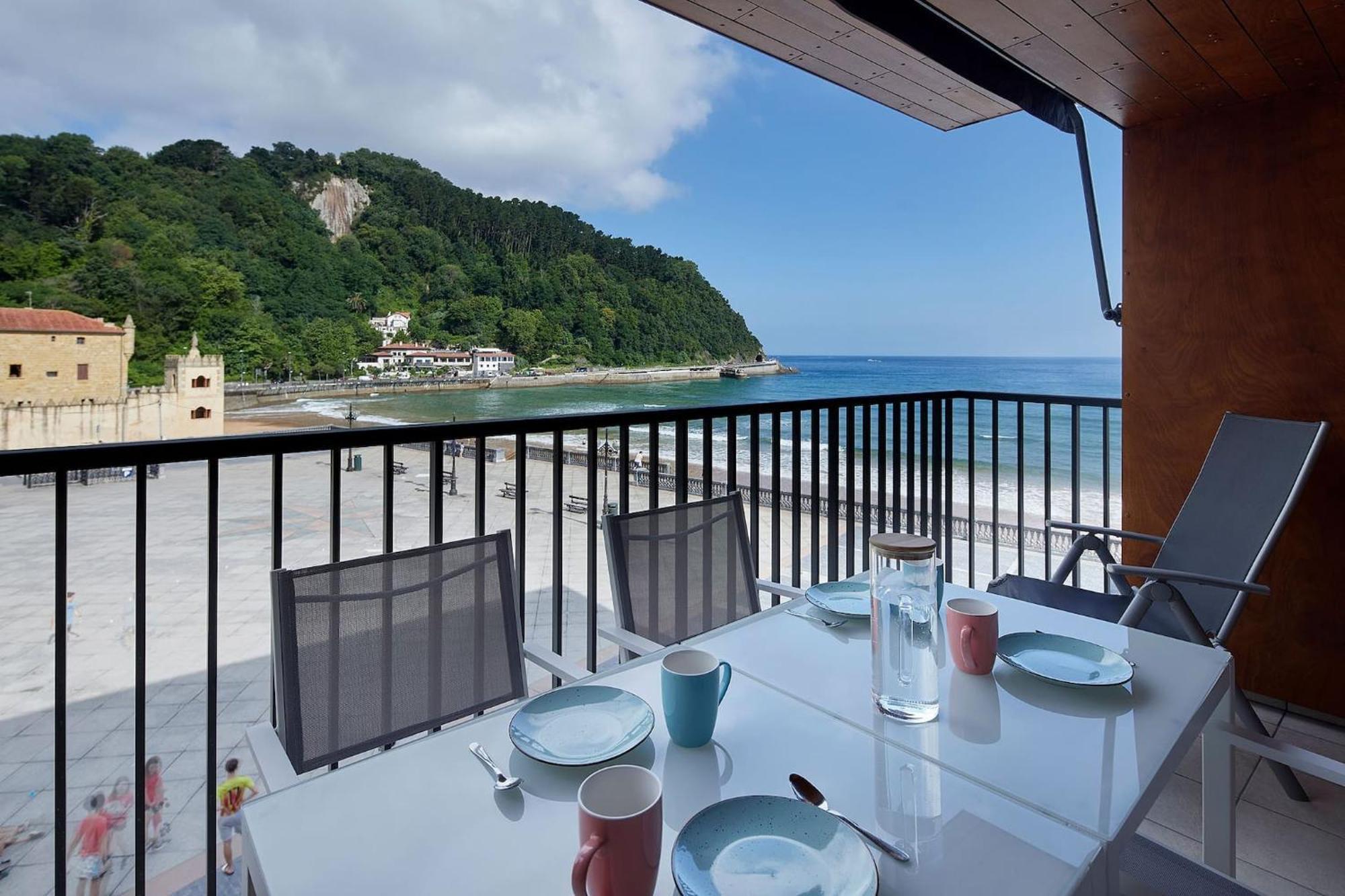 Earra - Narros Beach - Vistas Al Mar, 1 Min Centro Zarautz Eksteriør billede